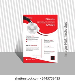 Plantilla de diseño de volante de negocios de Vector.