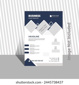 Vector Business Flyer design Layout template.