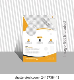 Vector Business Flyer design Layout template.
