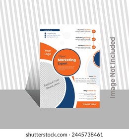 Vector Business Flyer design Layout template.