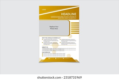 Vektor Business Flyer oder Poster