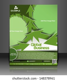 Vector Business Flyer & Poster Template 