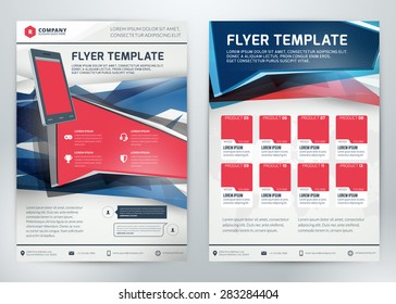 Vector Business Flyer Template for Business Purpose