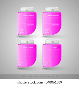 Vector business frames. Infographics template. Design elements for web designs, presentations, brochures and flyers.