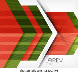 Vector business geometric design background