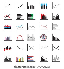 Vector of Business graph set