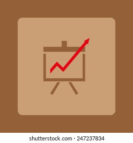 Vector Business Growing Chart