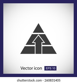 Vector Business Growing Chart