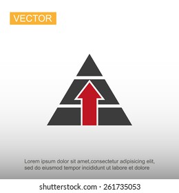 Vector Business Growing Chart