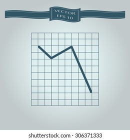  Vector Business Growing Chart Presentation Icon