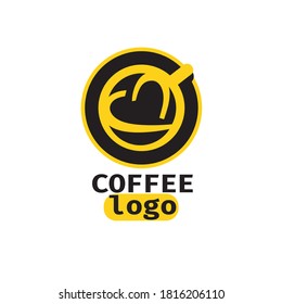 VECTOR. Business icon for the company. This concept logo label or badge for coffee /salons / confectionery / coffee shop. Other companies. Vector illustration.