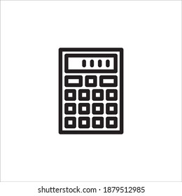 Vector Business Icon Design Graphic Template - Calculator Symbol