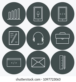 Vector Business Icon Set