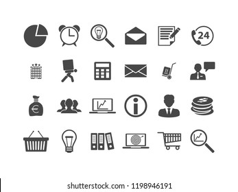 Vector Business icon set