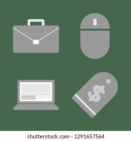 Vector business icon set.