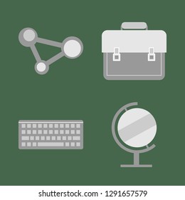 Vector business icon set.
