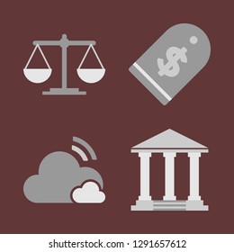 Vector business icon set.