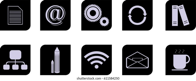 Vector Business icon set