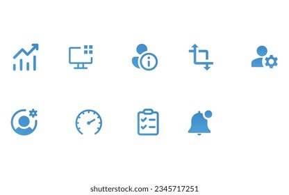 Vector business Icon Sets empty states
