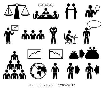 Vector business icons stock vector royalty free 120572812 shutterstock