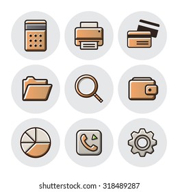 Vector business icons pack 2