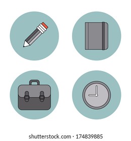 Vector business icons set