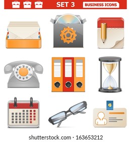 Vector Business Icons Set 3