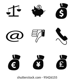 vector business icons set 7
