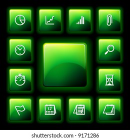 Vector business iconset