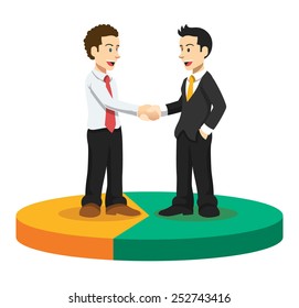 Vector business illustration