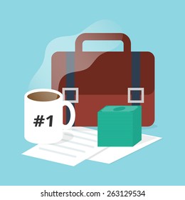 Vector business illustration 