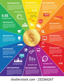 Vector Business Infographic