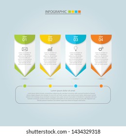 Vector Business Infographic design template