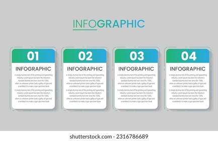 Vektorgrafik-Design-Vorlage für Geschäftsinformationen , Prozesszeitdiagramm , Nummernoptionen