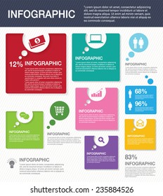 Vector Business Infographic Elements.