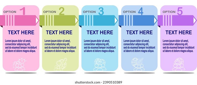 Vector business infographic label design with icons used for workflow diagram, info chart, web design.Vector illustration.