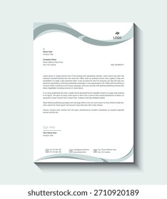Vorlage für Vektor-Geschäftsbriefpapier