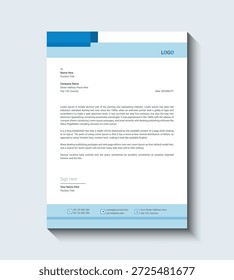 Vorlage für Vektor-Geschäftsbriefpapier