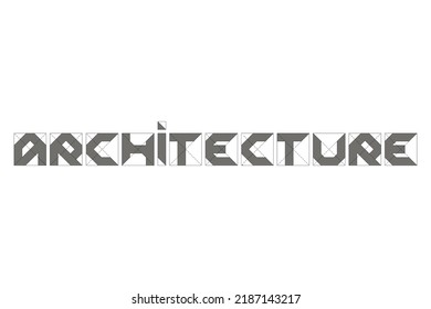 Vector business logo for construction industry