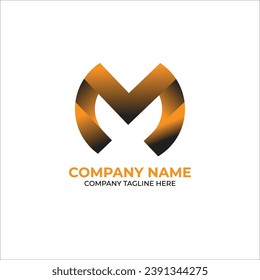 Vector business logo template  m