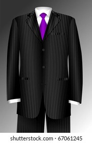 vector business male suit
