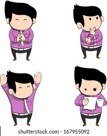 vector of business man