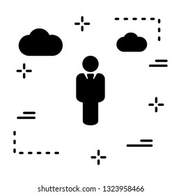  Vector Business man Icon