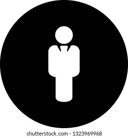 Vector Business man Icon
Vector Business man Icon