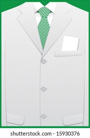 Vector business man suit