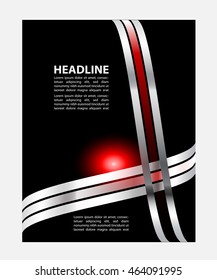 vector business marketing brochure, poster template
