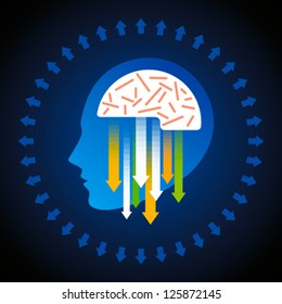 vector of business mind
