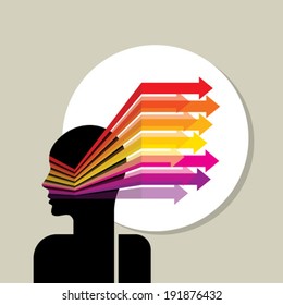 vector of business mind