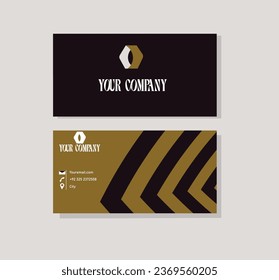 vector business name card. white name card. Business card template. 
