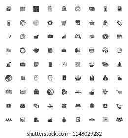 vector Business, office icons set, finance and money icons, Business finance symbol